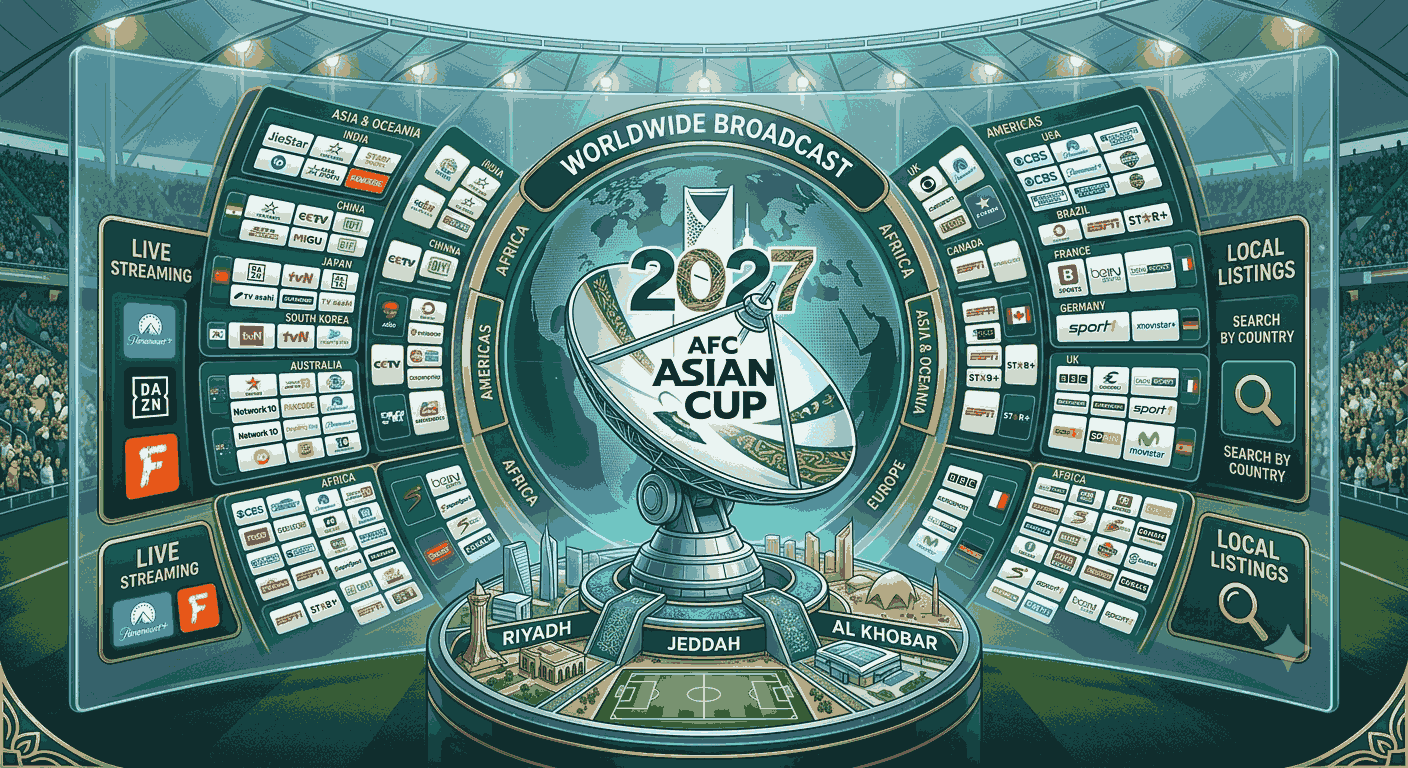 AFC Asian Cup 2027 Broadcast