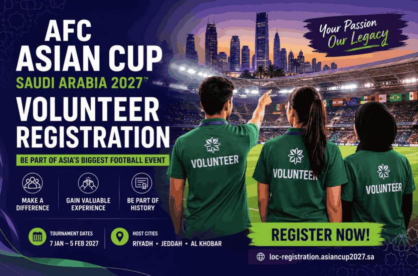 AFC Asian Cup 2027 Volunteer