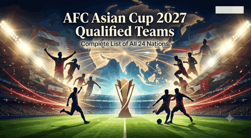 Asian Cup 2027 Qualified Teams